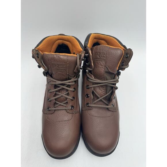 Timberland PRO TITAN 6" Women's NEW Safety Toe Work Boot Brown US Size 11 Wide - Picture 6 of 11